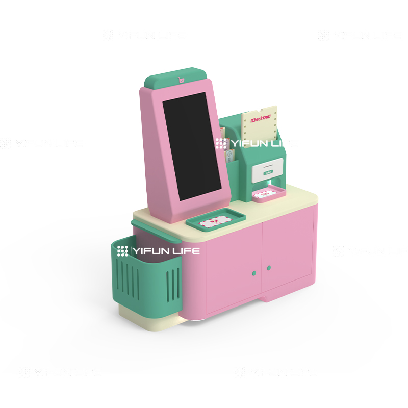 Y10358-Vertical Dual-Sensor Cashier Desk