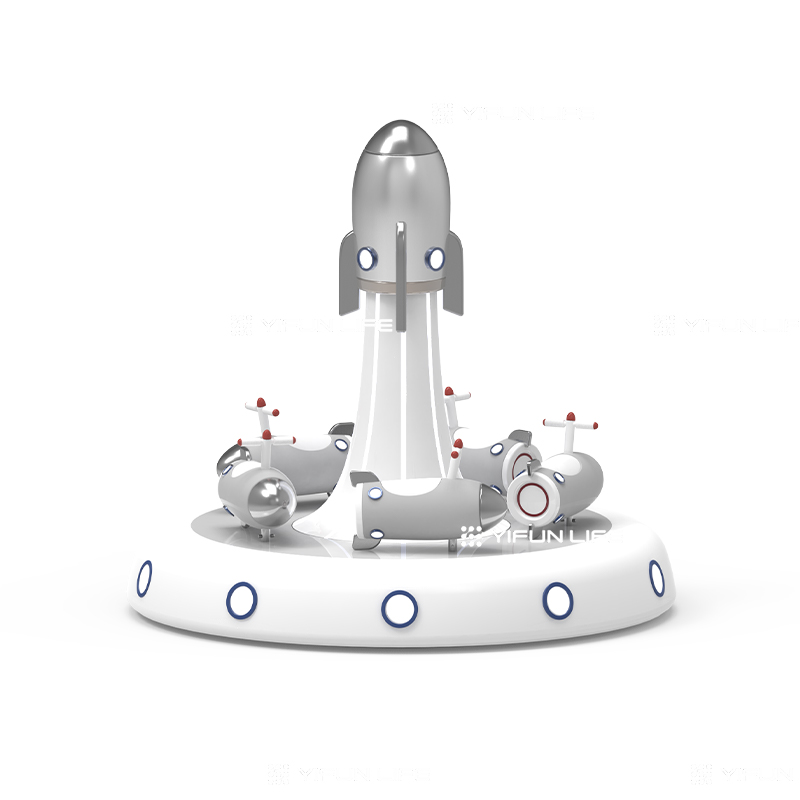 Y30878- Little Rocket Merry-Go-Round