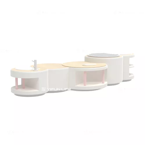 Y10147-Round Cabinet Set