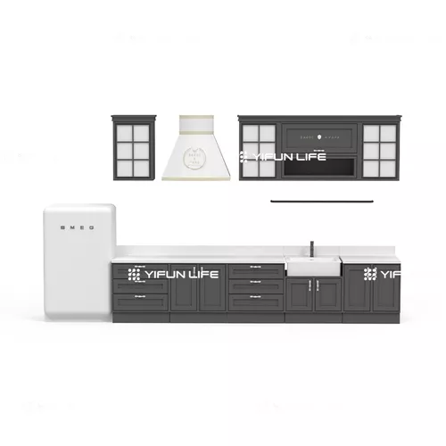 Korean Style Wall Cabinet Set