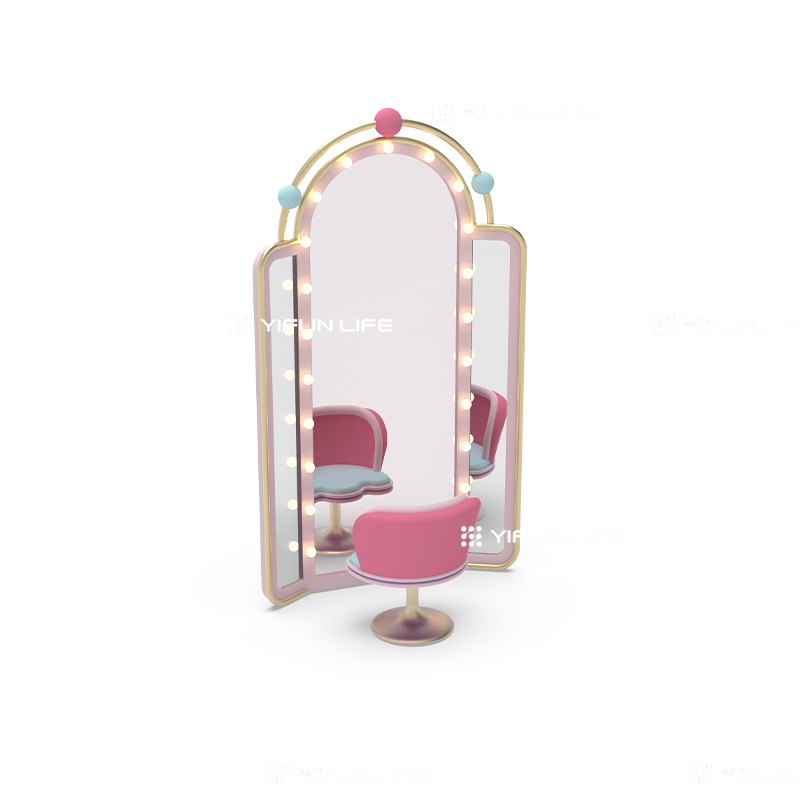 Y10449-Wall-mounted Makeup Mirror