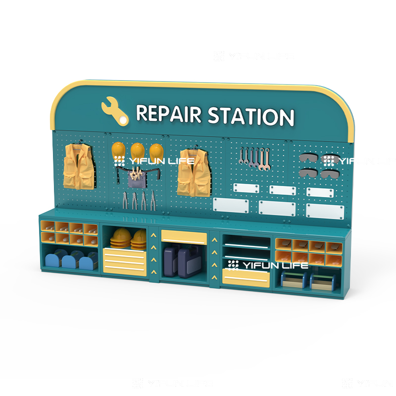 Y10535- Mechanic Wall And Cabinet