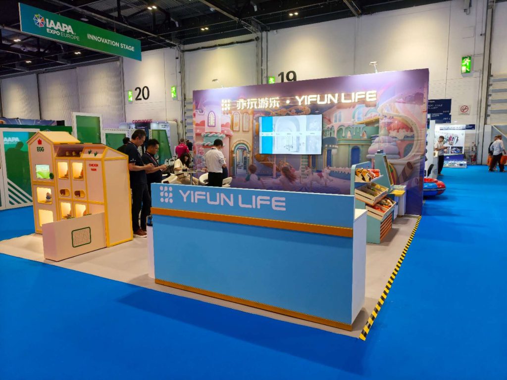 Yifun Life Amusement Co. Ltd, Showcases at IAAPA Expo Europe 2026 in London