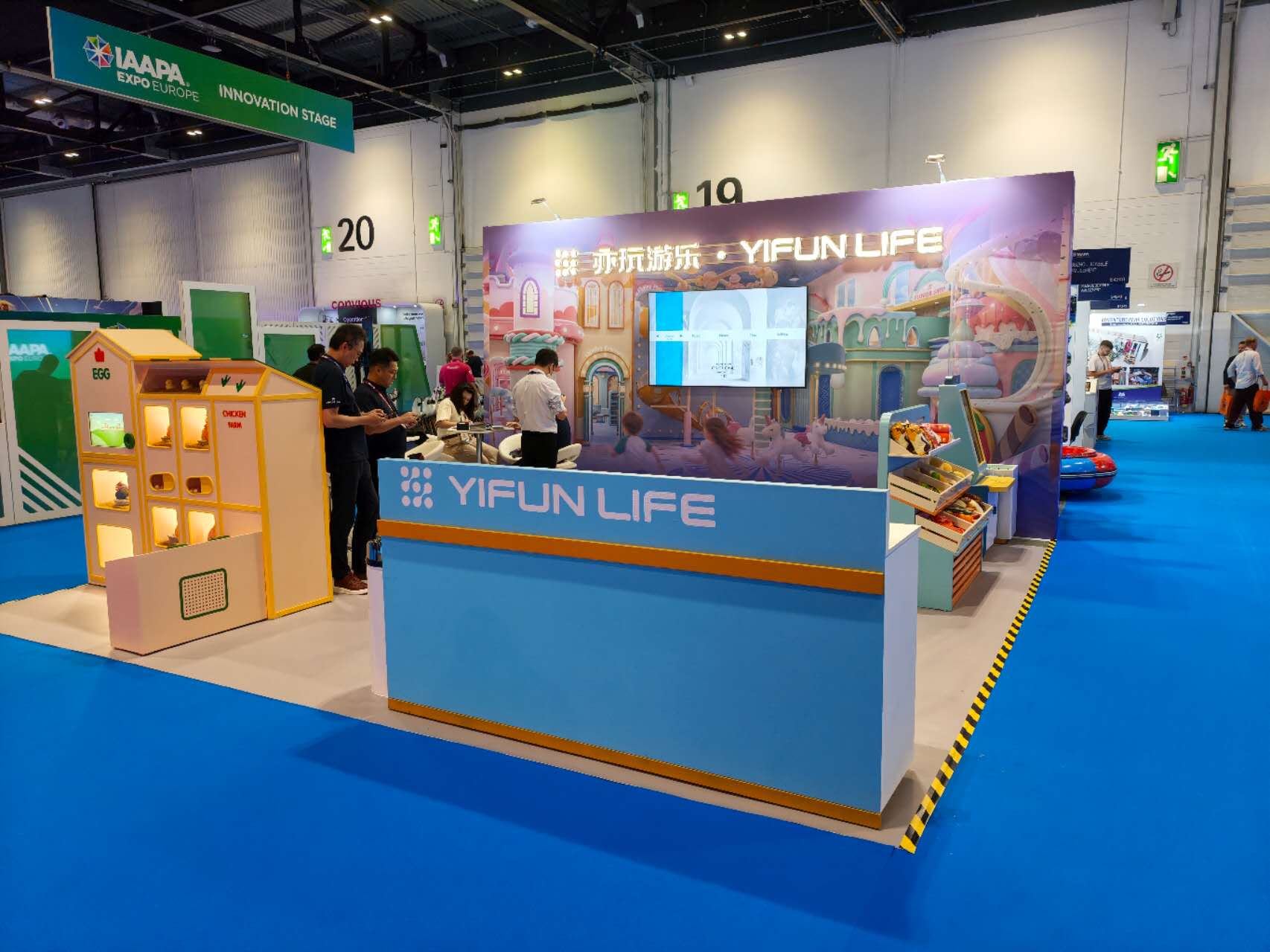 Yifun Life Amusement Co. Ltd, Showcases at IAAPA Expo Europe 2026 in London
