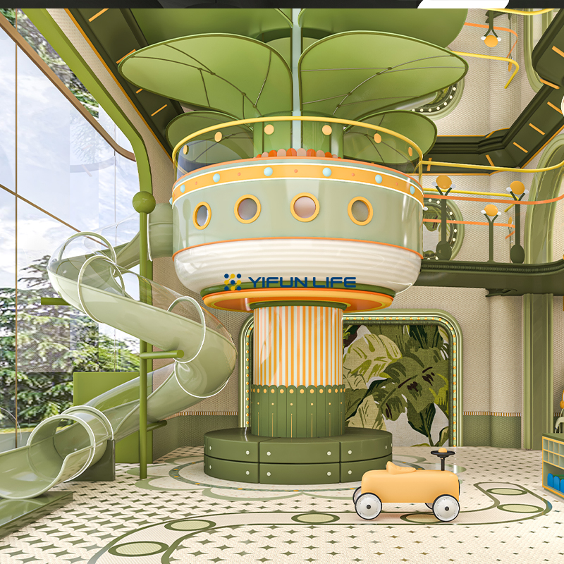 China 180 Sqm Nature-Inspired Themed Indoor Playground