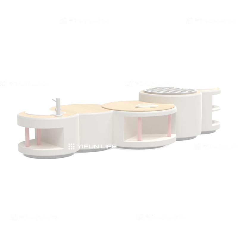 Y10147-Round Cabinet Set