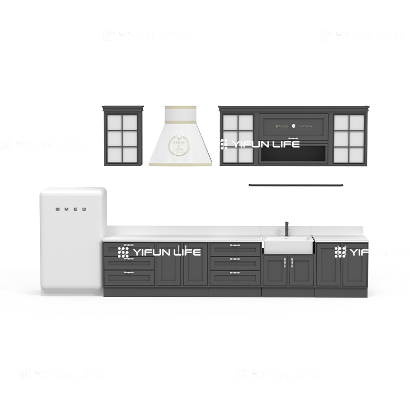 Korean Style Wall Cabinet Set