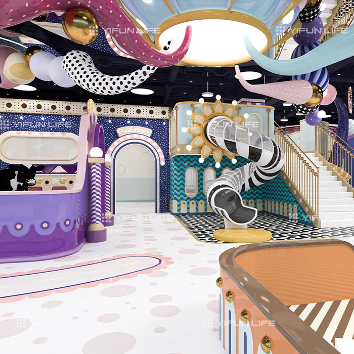Philippines 1000 Sqm Fantasy Pop Style Indoor Playground Design for Kids Club