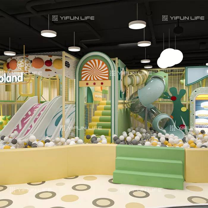 Qatar 1200 Sqm Fairytale Desert Exotic Style Indoor Playground Design for Kids Club