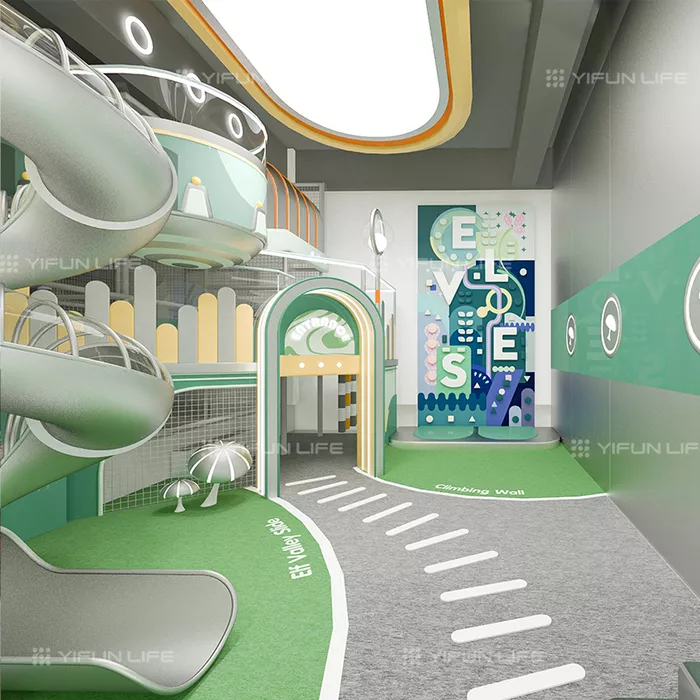 China 700 Sqm cartoon Forest Style Family-friendly Restaurant