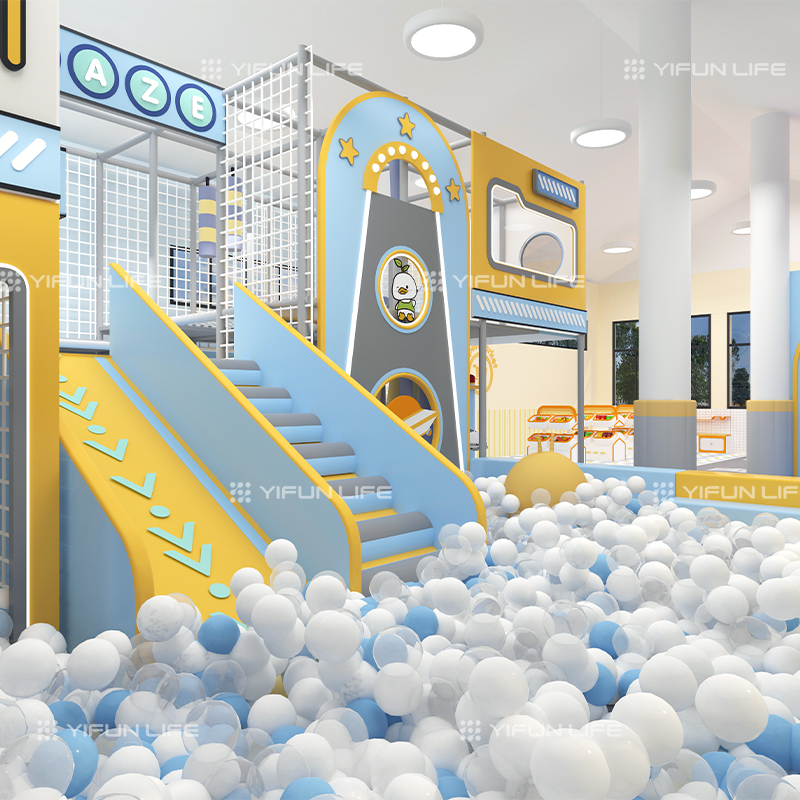 China 300 Sqm IP Customization Style Indoor Playground Design for Kids Club