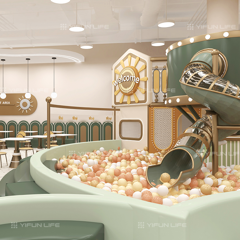China 600 Sqm Forest Style Indoor Playground